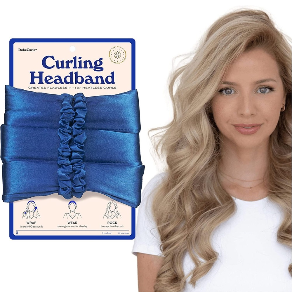 ROBECURLS CURLING HEADBAND - CURL ON THE GO NO HEEDED!